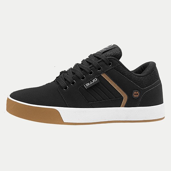 TÊNIS OLLIE SKATE MONSTER 3 SINTÉTICO PRETO MASCULINO ADULTO