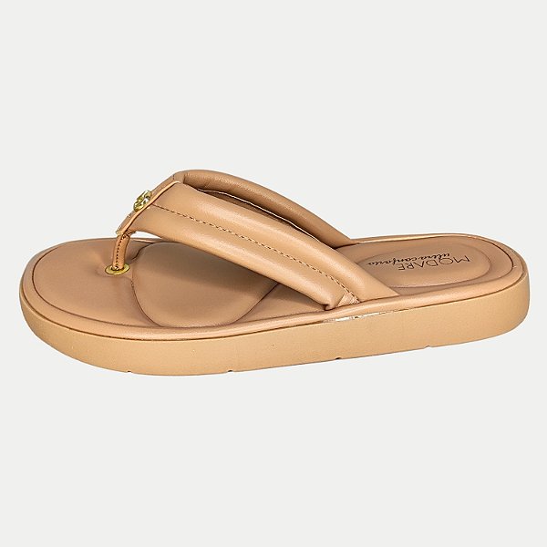 TAMANCO MODARE ANABELA BAIXO NUDE FEMININO ADULTO