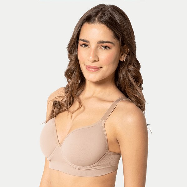 SOUTIEN TRIFIL BOJO  DE MICROFIBRA BEGE FEMININO ADULTO