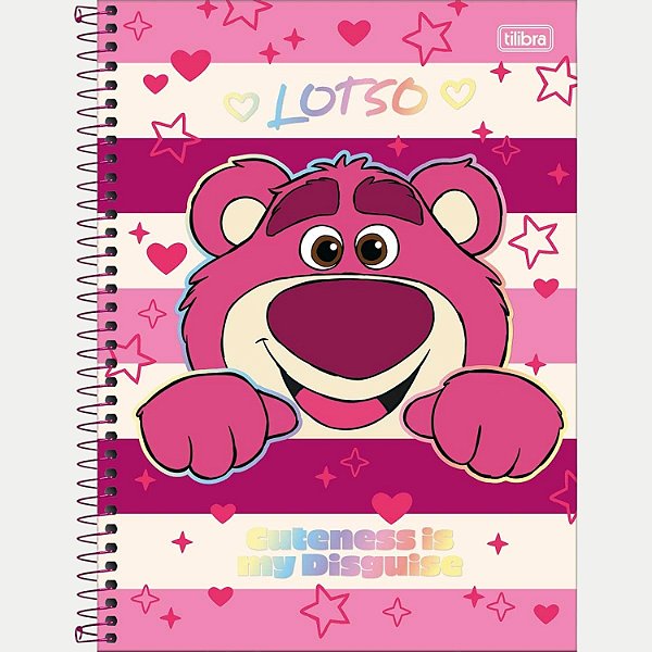 CADERNO TILIBRA UNIVERSITÁRIO 01 MATÉRIA CAPA DURA LOTSO FEMININO (CORES SORTIDAS)  30276-P