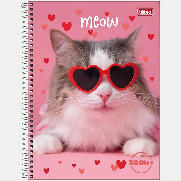 CADERNO TILIBRA UNIVERSITÁRIO 10 MATÉRIAS CAPA DURA  ZOOM+ FEMININO (CORES SORTIDAS)