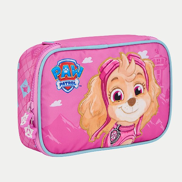 ESTOJO XERYUS PATRULHA CANINA  1 ZÍPER  ROSA FEMININO 29872-P