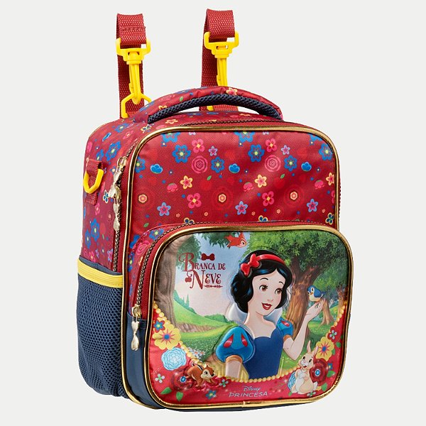 LANCHEIRA XERYUS BRANCA DE NEVE MOCHILETE VERMELHO FEMININO 29841-P