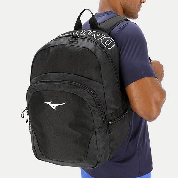 MOCHILA MIZUNO SKY TRADICIONAL PRETO UNISEX  24227-P