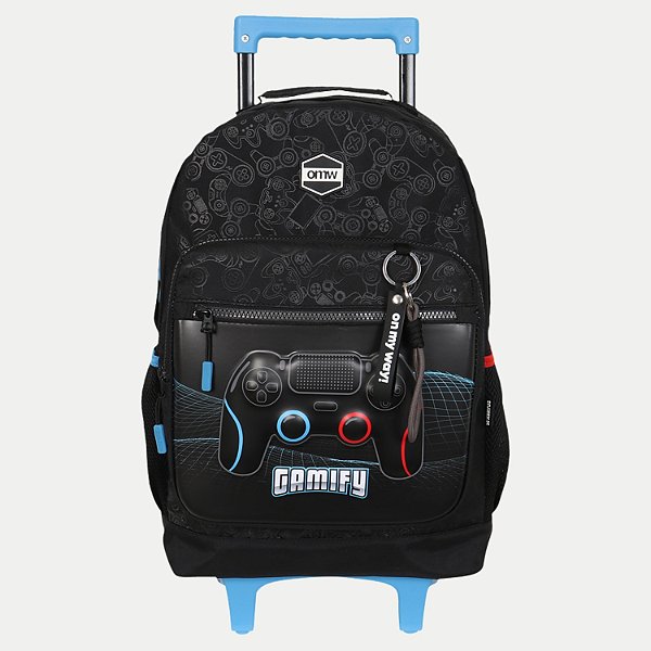 PASTA XERYUS GAMIFY DE CARRINHO/RODINHA PRETO MASCULINO 299622-P