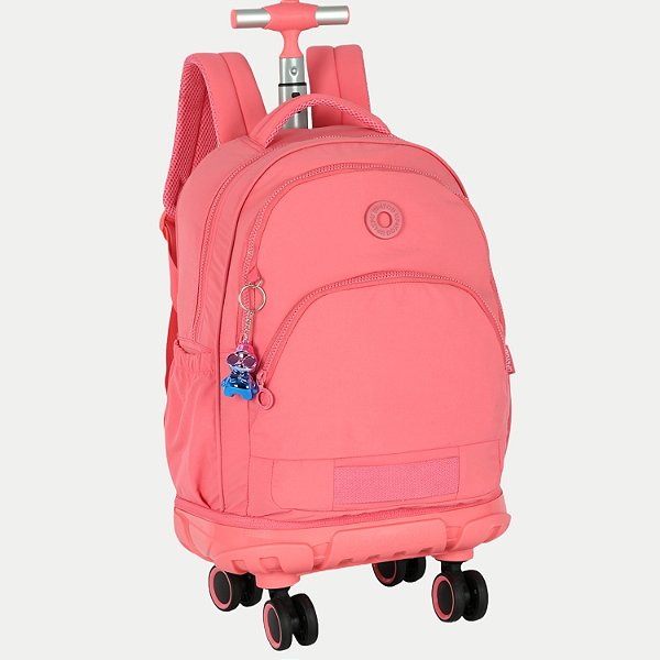 PASTA UP4YOU DE CARRINHO/RODINHA COM  4 RODAS 360 SALMÃO FEMININA  301076-P