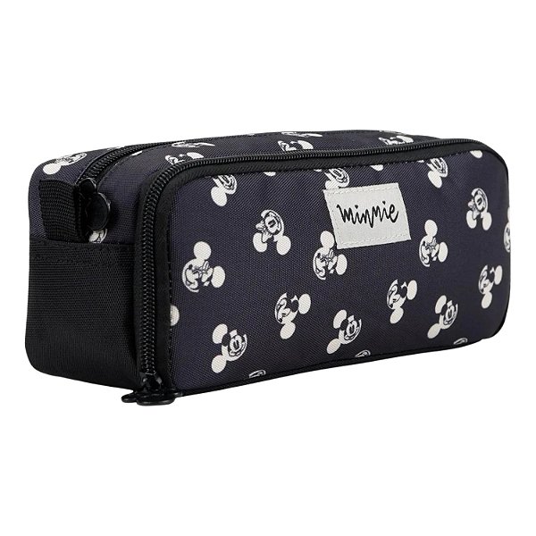 ESTOJO XERYUS  2 ZIPER MINNIE PRETO FEMININO 256858-P