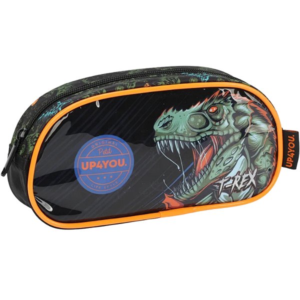 ESTOJO UP4YOU T-REX 1 ZIPER  MASCULINO 256082-P