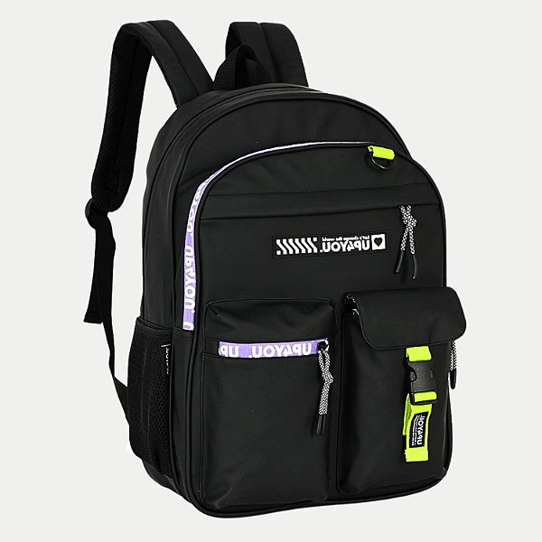MOCHILA UP4YOU PARA NOTEBOOK PRETA FEMININA