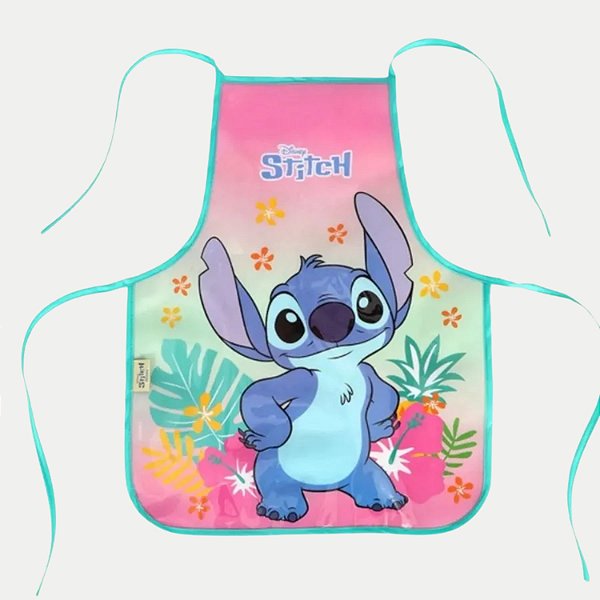 AVENTAL MAXLOG LUXCEL STITCH ESCOLAR ROSA FEMININO 29283-P