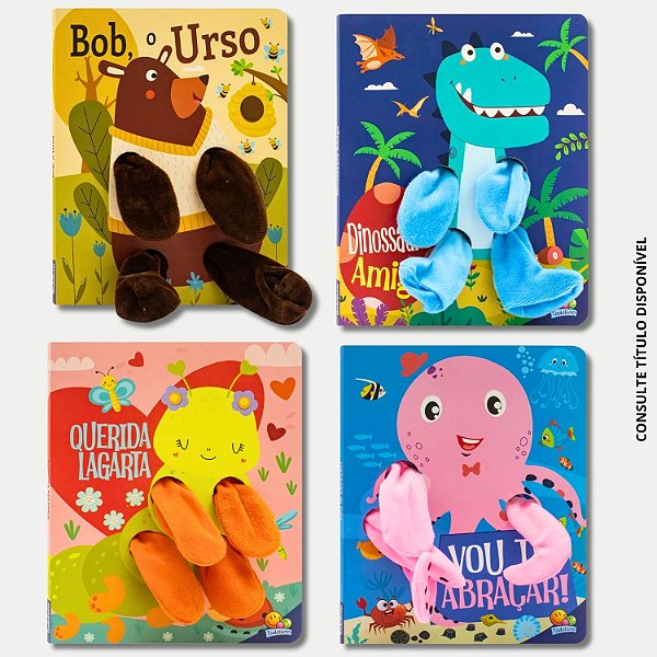 LIVRO TODOLIVRO LITERATURA ABRAÇO GOSTOSO - DEDOCHE UNIDADE (CORES SORTIDAS) 1208-P