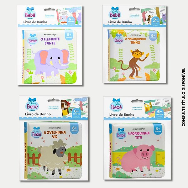 LIVRO TODOLIVRO LITERATURA AMIGUINHOS DA AGUA UNIDADE (CORES SORTIDAS) 181925-P