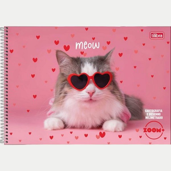 CADERNO TILIBRA CARTOGRAFIA CAPA DURA ZOOM+  (CORES SORTIDAS) 30394-P