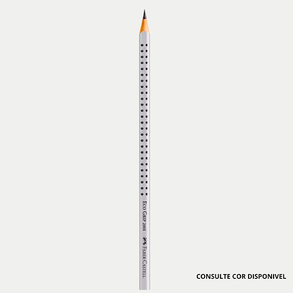 LÁPIS FABER GRAFITE GRIP CINZA 2001B CINZA  29835-P