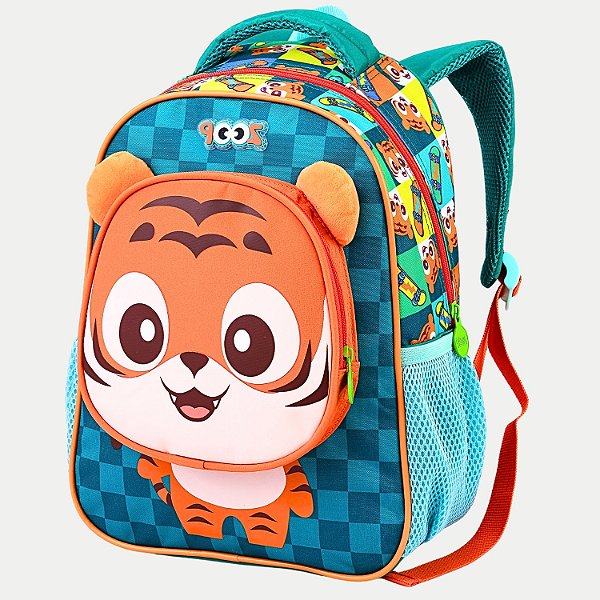 MOCHILA SEANITE ZOOP TIGRE TRADICIONAL VERDE MASCULINA 29925-P
