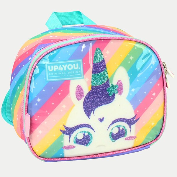 LANCHEIRA UP4YOU UNICÓRNIO MOCHILETE VERDE AGUA FEMININO  238054-P