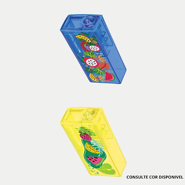 APONTADOR FABER COM DEPOSITO GLIMMER BOTÂNICA UNISEX (CORES SORTIDAS) 299947-P