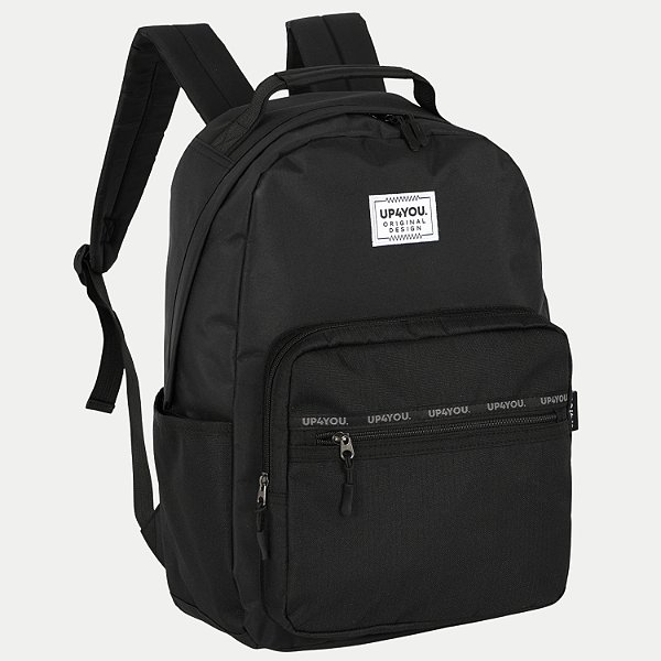 MOCHILA UP4YOU TRADICIONAL PRETA UNISEX  298731-P