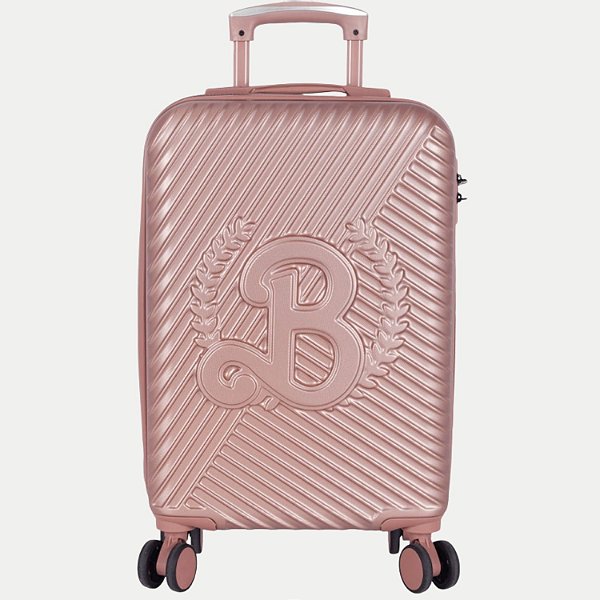 MALA MAXLOG LUXCEL BARBIE VIAGEM DE BORDO ROSA PASTEL
