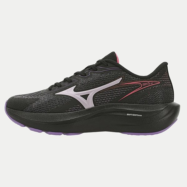 TÊNIS MIZUNO VIRTUE 2 RUNNING PRETO FEMININO ADULTO