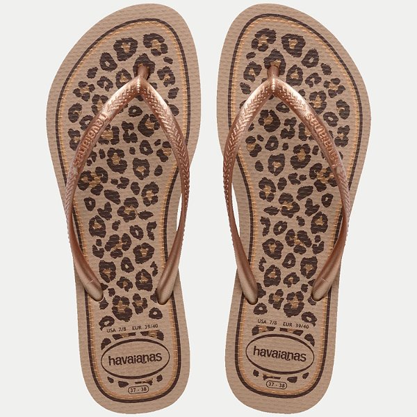 CHINELO HAVAIANAS SLIM ANIMALS DEDO FEMININO ADULTO