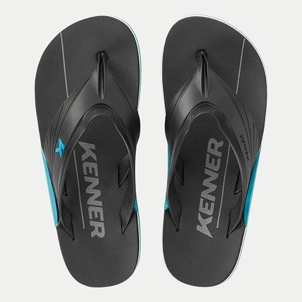 CHINELO KENNER DEDO NK6 FLUX PRO PRETO MASCULINO ADULTO