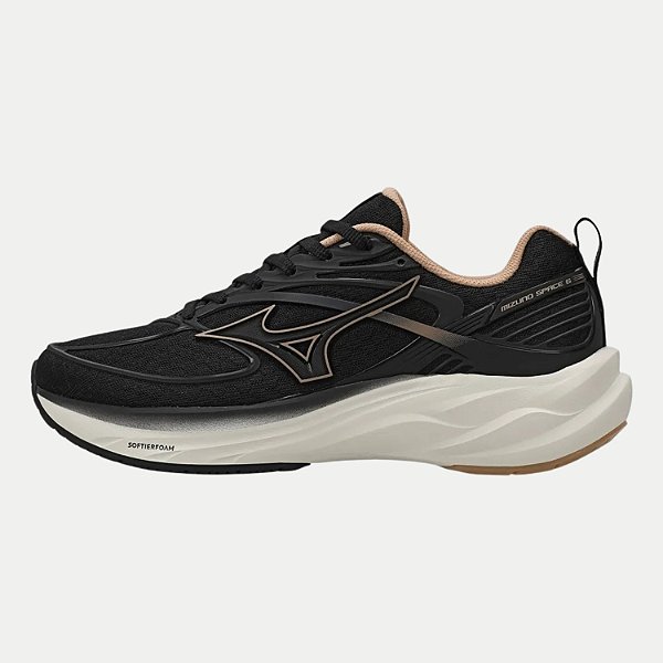 TÊNIS MIZUNO SPACE 6 RUNNIG PRETO FEMININO ADULTO