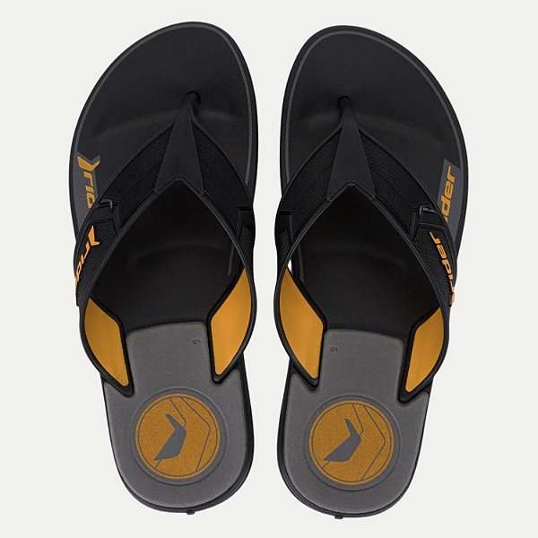 CHINELO GRENDENE DEDO RIDER START PRETO MASCULINO INFANTIL