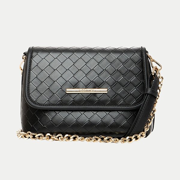 BOLSA RAFITTHY TRANSVERSAL SINTÉTICA PRETO FEMININO ADULTO