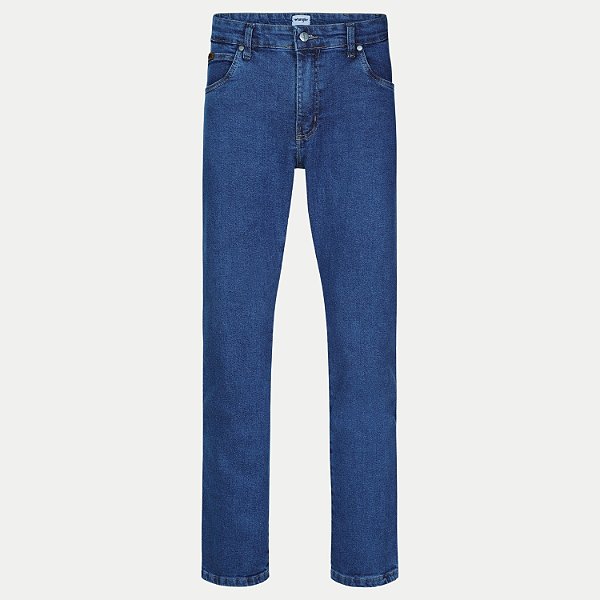 CALÇA WRANGLER JEANS MÉDIO COM ELASTANO COMFORT MASCULINO AADULTO