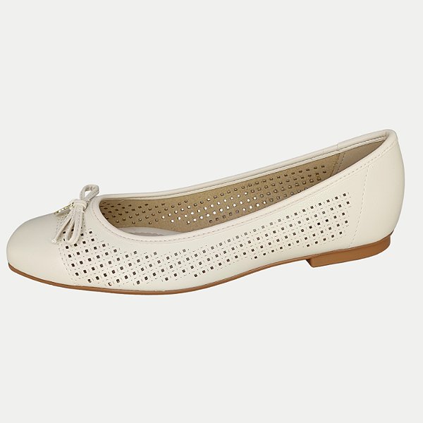 SAPATILHA MOLECA  BICO QUADRADO OFFWHITE FEMININO ADULTO