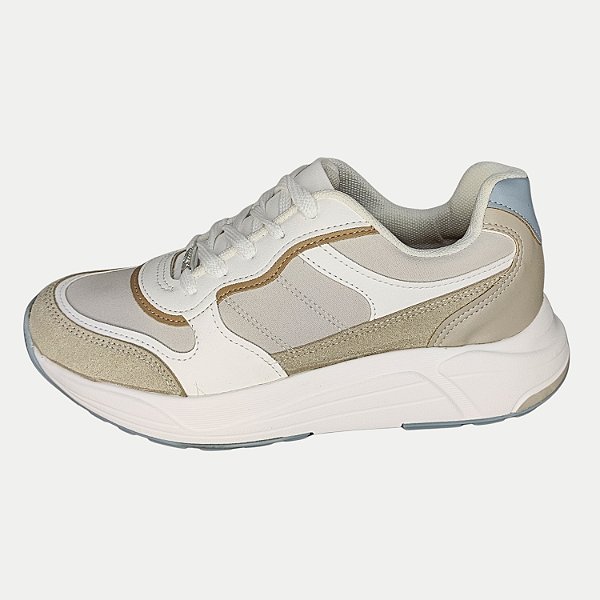 TÊNIS VIZZANO CASUAL COM CADARÇO BRANCO FEMININO ADULTO