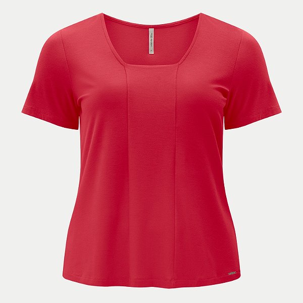 BLUSA LUNENDER HITS REGATA VISCOSE VERMELHO FEMININO JUVENIL INFANTIL