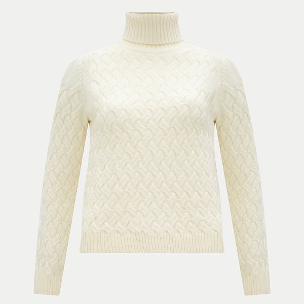 BLUSA LUNENDER MANGA LONGA TRICO BEGE FEMININO ADULTO