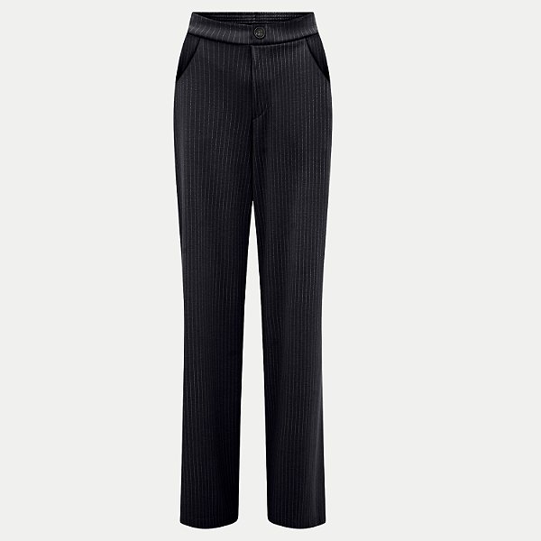 CALÇA LUNENDER MALHA ALFAIATARIA PRETO FEMININO ADULTO