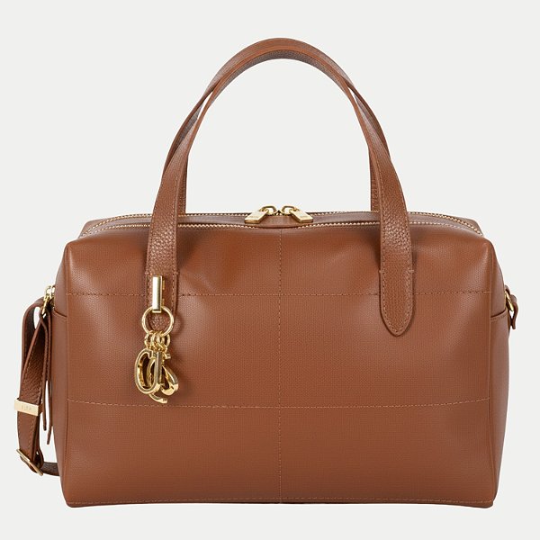 BOLSA CLASSE 2 TIPOS DE ALÇA COURO CARAMELO FEMININO ADULTO