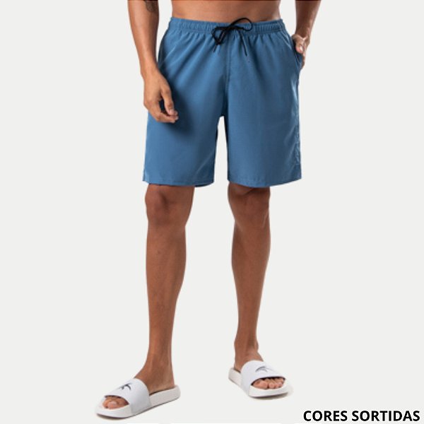 BERMUDA MARESIA POLIESTER FITNESS MASCULINO ADULTO (CORES SORTIDAS) 307732-P