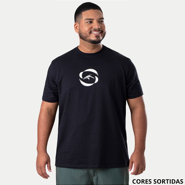 CAMISETA MARESIA MANGA CURTA COMFORT ALGODÃO SILKADA MASCULINO ADULTO (CORES SORTIDAS) 307760-P