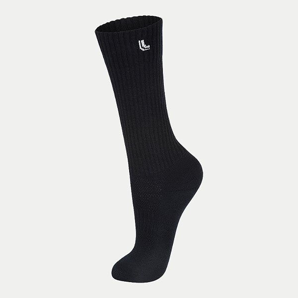 MEIA LUPO SOQUETE CANO LONGO PRETO UNISEX ADULTO
