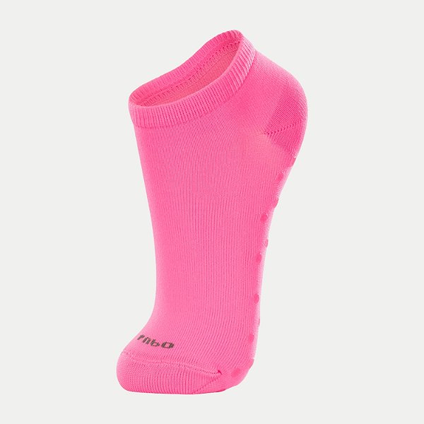 MEIA LUPO KIDS SAPATILHA ANTIDERENTE ROSA FEMININO INFANTIL