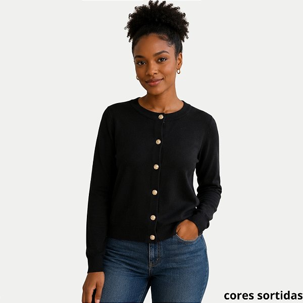 CASACO AT SP ELISE MODAL FEMININO ADULTO (CORES SORTIDAS) 289901-P
