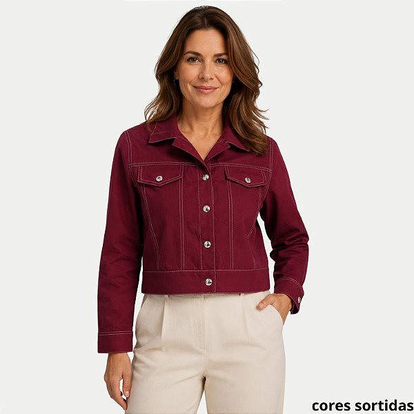 CAMISETE AT SP SHARON ROSE MANGA LONGA COMFORT POLIESTER FEMININO ADULTO (CORES SORTIDAS) 308534-P