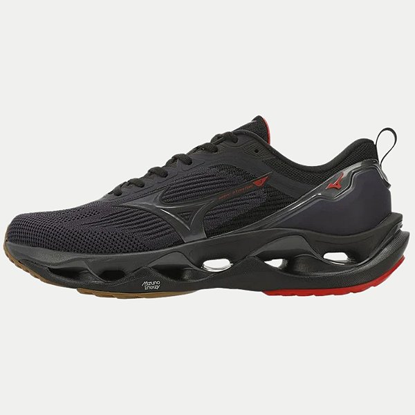 TÊNIS MIZUNO WAVE STRATOS 3 AZUL MARINHO MASCULINO ADULTO