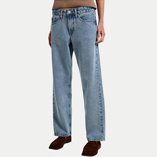 CALÇA HERING JEANS CLARO BRUTO COMFORT FEMININO ADULTO