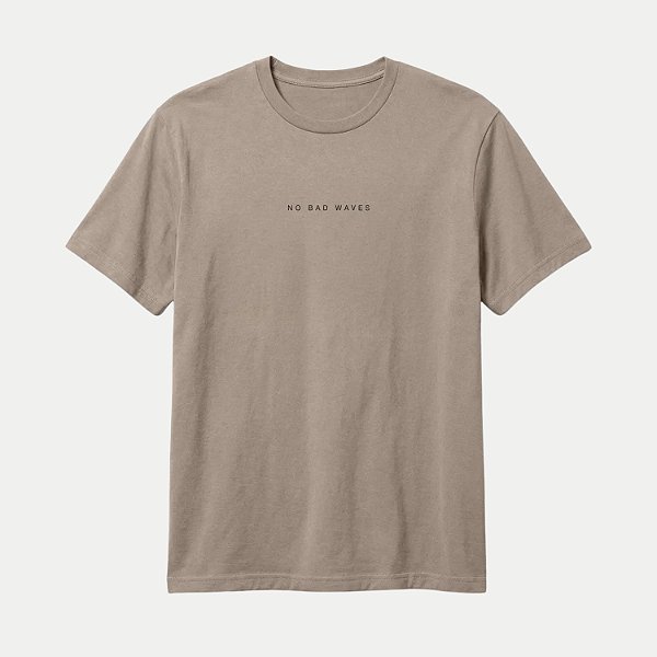 CAMISETA HERING MANGA CURTA COMFORT ALGODÃO SILKADA BEGE MASCULINO ADULTO