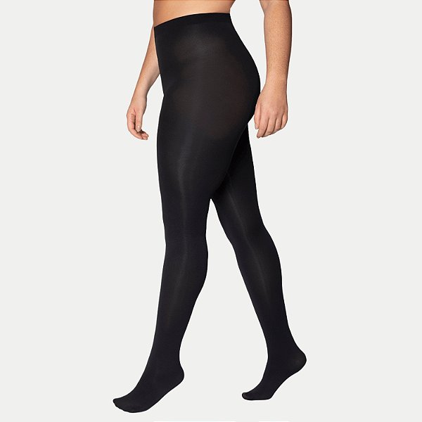 MEIA CALÇA LUPO LOBA OPACA PLUS PRETO FEMININO ADULTO