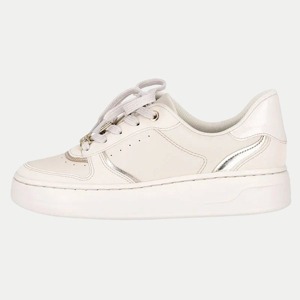 TÊNIS PICCADILLY CASUAL COM CADARÇO OFFWHITE FEMININO ADULTO