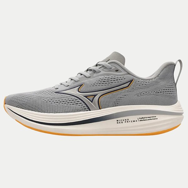 TÊNIS MIZUNO NEO PRYZMA RUNNIG CINZA MASCULINO ADULTO