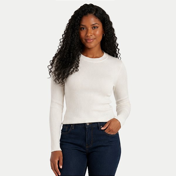 BLUSA AT SP ELISE MANGA LONGA TRICÔ SUETER FEMININO ADULTO (CORES SORTIDAS)