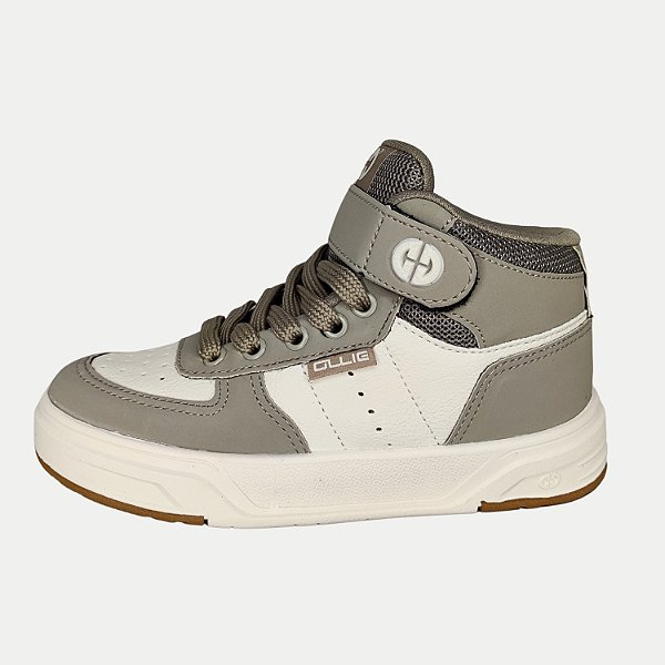 BOTA OLLIE CASUAL ALPHA4 SINTETICO OFFWHITE MASCULINO INFANTIL